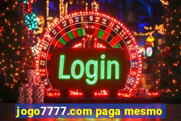 jogo7777.com paga mesmo